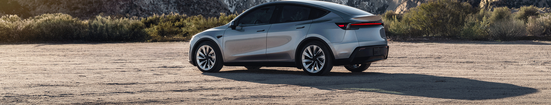 bild på ny modell tesla