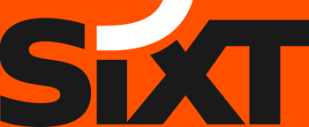 logga sixt på orange bakgrund