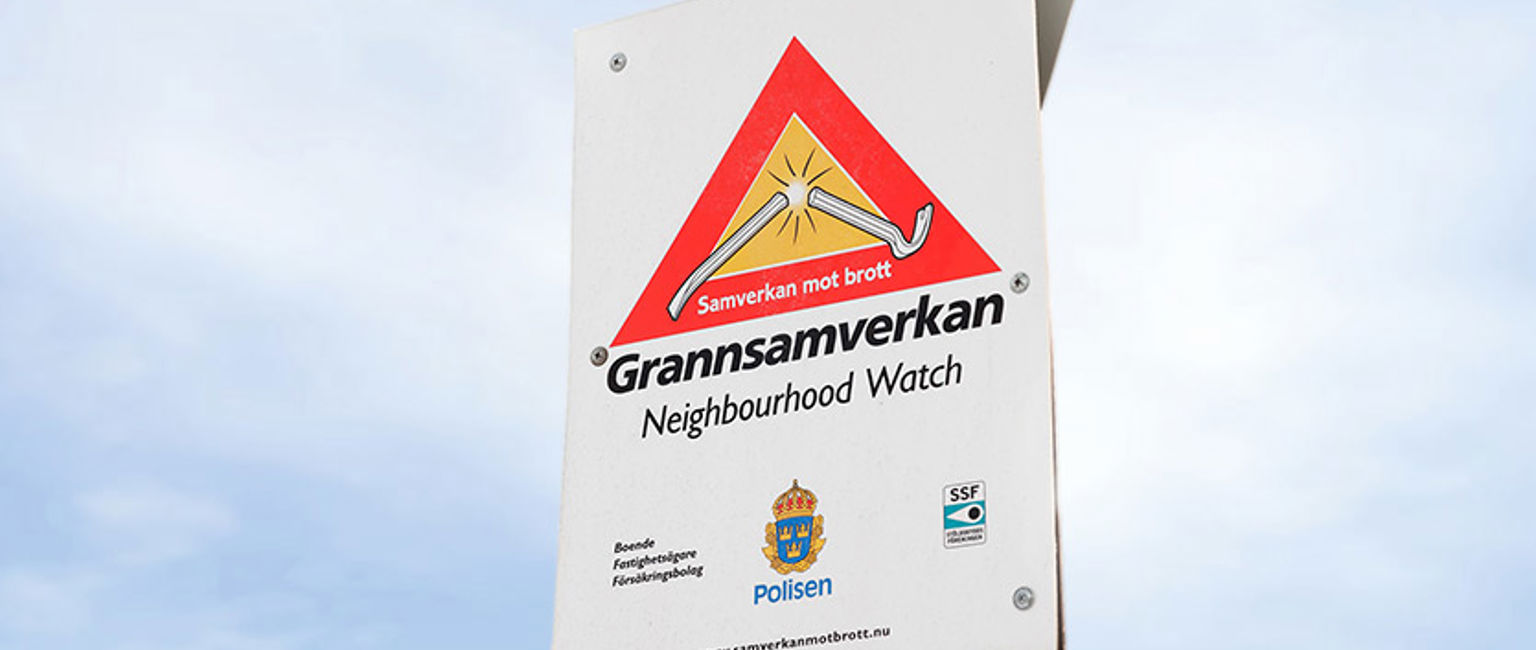 skylt grannsamverkan