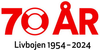 logga livbojen 70 år