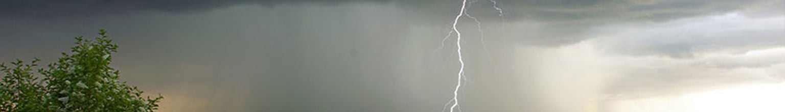 åskoväder och blixtnedslag i sverige